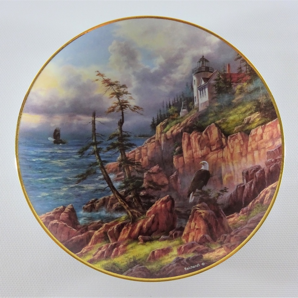 Vigilant Beacon Plate Rudi Reichardt Collectible